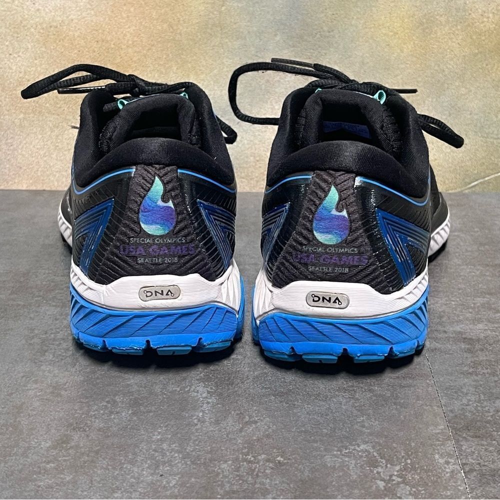 Brooks Ghost 10 Special Olympics Seattle 2018 Men's Black Running Shoes Sz 8.5D - Picture 7 of 16